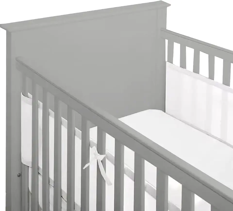 Tela Respirável Para Berço Americano Proteção E Segurança