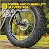 ULTRAVERSE 20x3.0 E-Bike Fat Tire - Robust, High-Performance 20inch Fat Tyre for MTB and Ebikes, Durable All-Terrain Directional Tread, Superior Density for Street & Trail Adventures-1 Unit #2