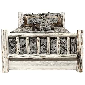 Montana Woodworks Montana Collection Bed with Storage Sleigh, King (U.S. Standard), Ready to Finish Montana Woodworks Montana Collection Bed with Storage Sleigh King US Standard Ready to Finish