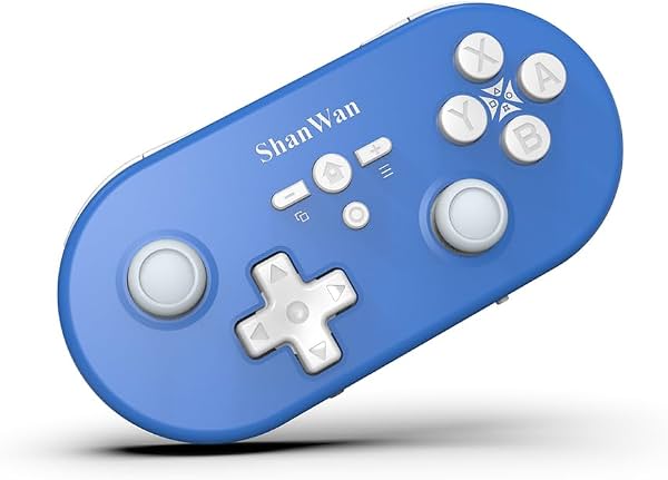 Controlador inalámbrico Bluetooth ShanWan compatible con Switch/Switch 2, Steam Deck, PC, Android, iPhone, iPad y macOS. Cuenta con botones personalizables y macros, controles de movimiento, vibración de motor lineal, joysticks, gatillos y cruceta 4 dic 2024