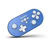 ShanWan Wireless Game Controller Kompatibel mit PC/iOS/Android/Switch/PS Xbox Game Pass Steam Link GeForce NOW Gyro Motion Control Vibration Feedback Bluetooth Game Controller (Blau)