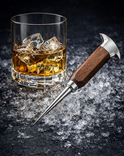 Ice Pick for Breaking Ice - Efficient 6.86 Inch Stainless Steel Ice Tool with Ergonomic Handle for Home, Bar, Camping & Kitchen Use - Thumbnail 2