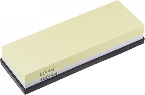 uxcell Piedras de afilar 5000/10000 Grit 2 Lados Combinación Piedra de afilar Afilador Piedra 7.087x2.362x1.142 in