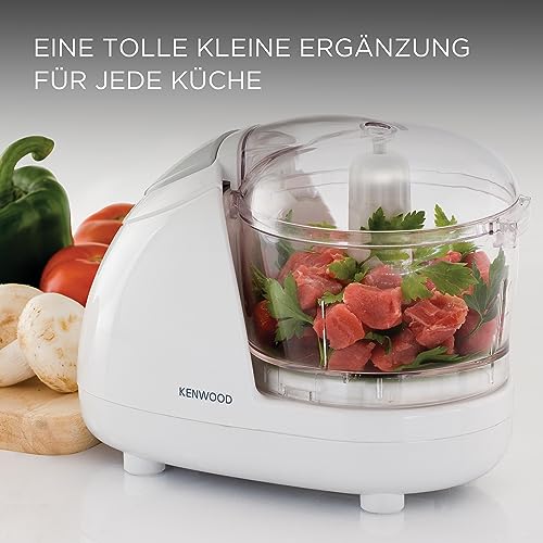 Kenwood CH180 White Electric 300W 2 speed Mini Food Chopper With Dishwasher Safe My GN