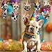 Hooqict Dog Birthday Banner Puppy Themed Party Decorations for Backdrop Funny French Bulldog Garland Dog Party Banner Happy Birthday Sign for Boys Girls Kids 1st 2nd 3rd