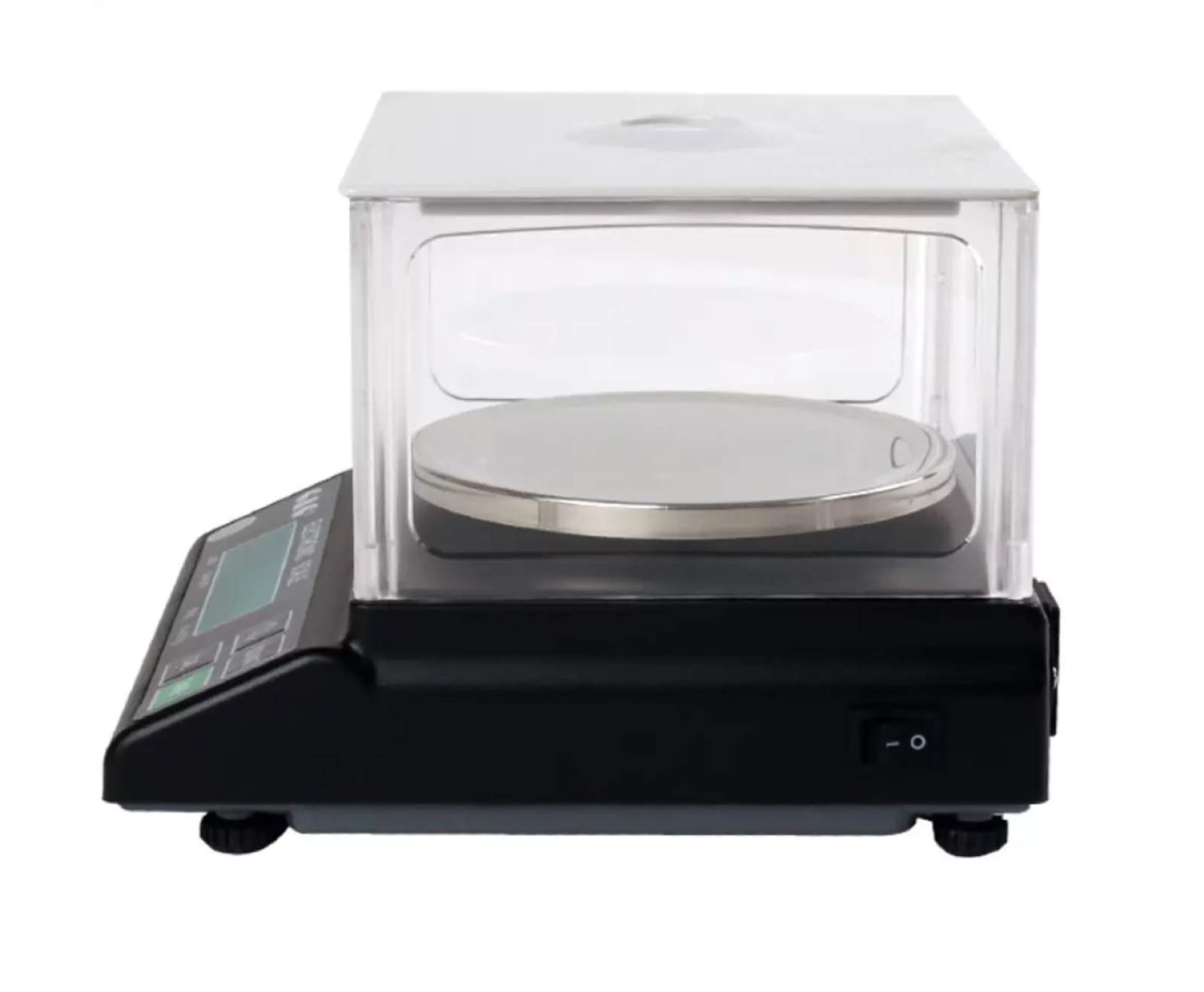 Básculas de Laboratorio Balanzas de Laboratorio Báscula Analítica Electrónica de Precisión de Laboratorio 100 x 0,01 g Pantalla LCD Grande con Interfaz RS232 Conversión de 3 Unidad