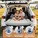 AearKing Auto Matratze, Aufblasbare Luftmatratze Auto mit 2 Kissen & Luftpumpe, SUV Luftmatratze Kofferraum, Doppelseitige Verdickte Beflockung Automatratzen Kofferraum Kombi für Reisen Camping