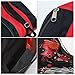 Jualyue Roller Skate Bag Thickened Oxford Roller Skating Storage Bag for Adults Kids Red Personal Sport Equipment