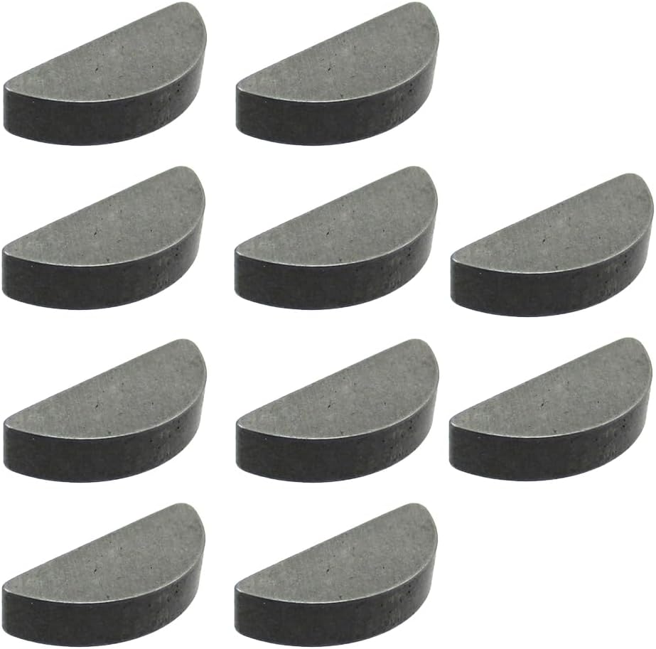 10PCS Crankshaft Flywheel Woodruff Key For Honda GX120 4HP GX160 5.5HP GX200 6.5HP Engine