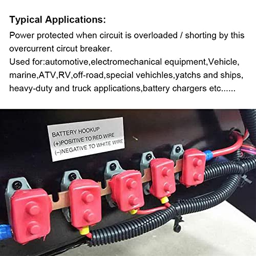Fusible automático reinicio disyuntor de 15A para proteger motor 12V 5