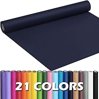 Vista 106 de PerkHomy - Rollo de papel de regalo negro para regalo, tablón de anuncios, manualidades, ramo de flores, embalaje de envíos en movimiento, mesa