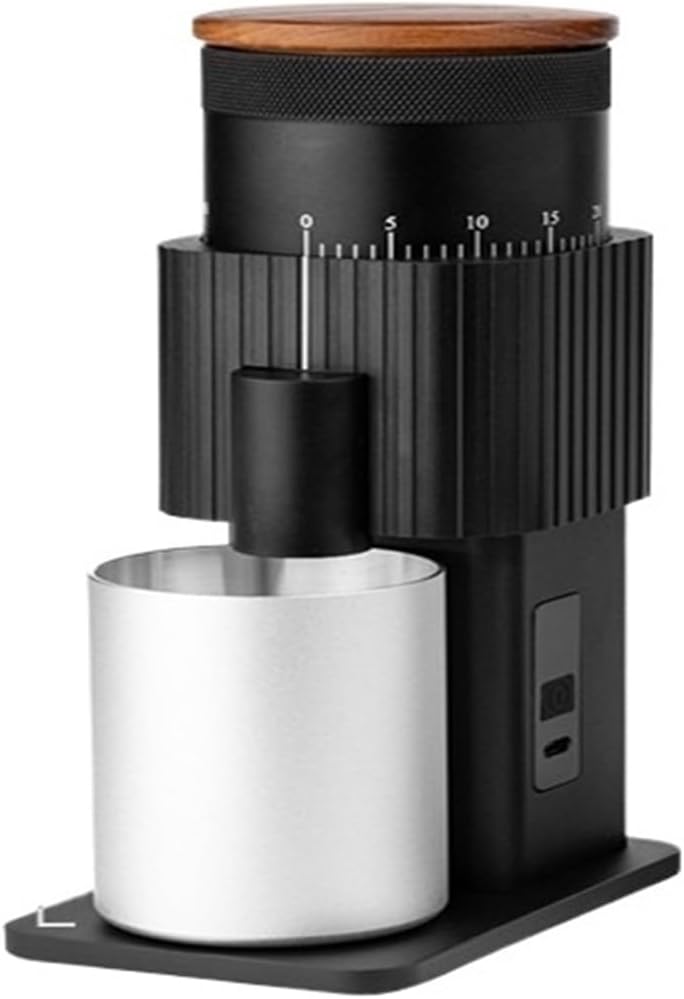 Portable Electric Coffee Grinder Aluminum Coffee Bean Grinder, 420 Steel Blade, Travel Grinder Home/Camping(ZM-ECG09)