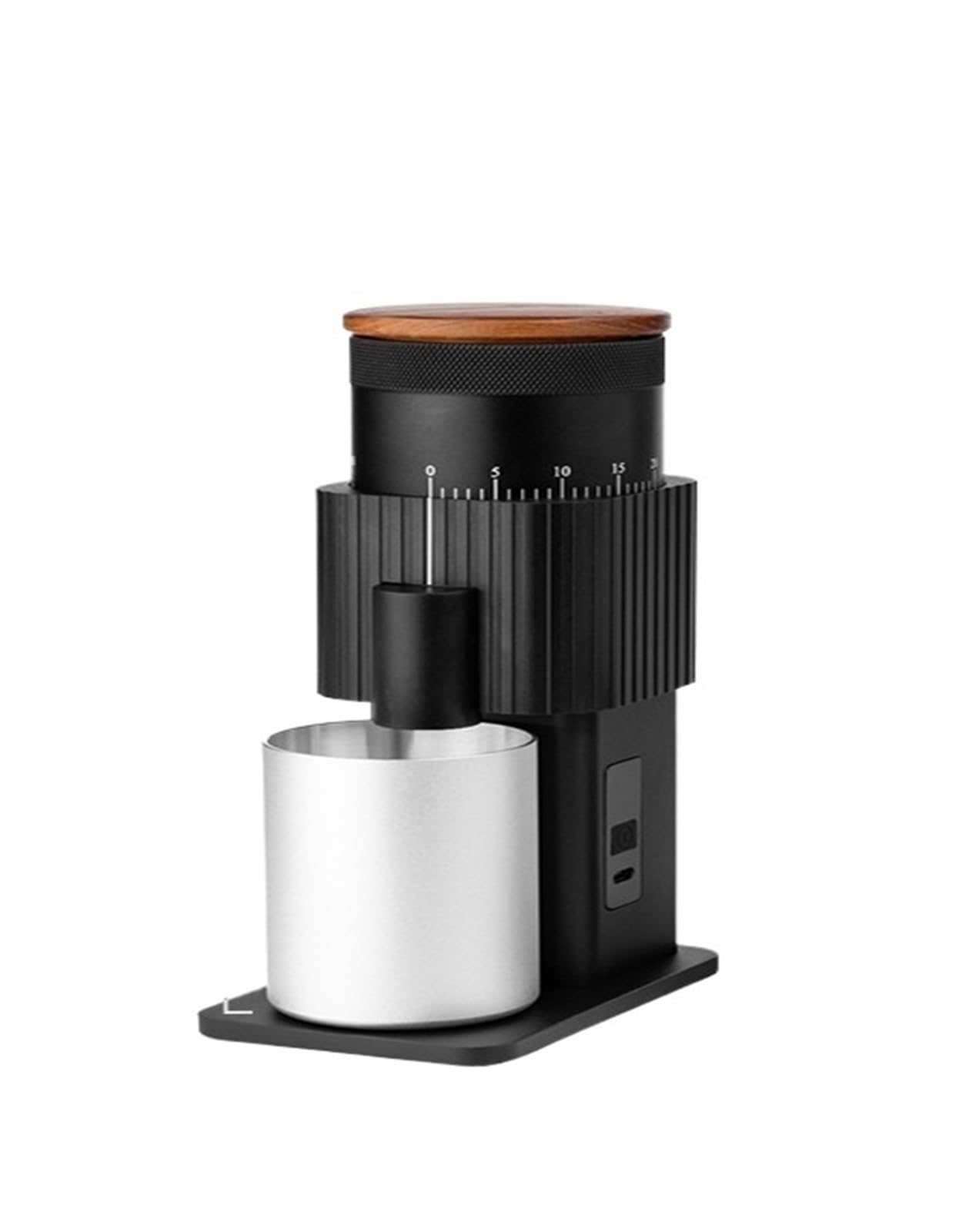 Molinillo de café eléctrico portátil ZM-ECG07 con cuchilla de acero 420