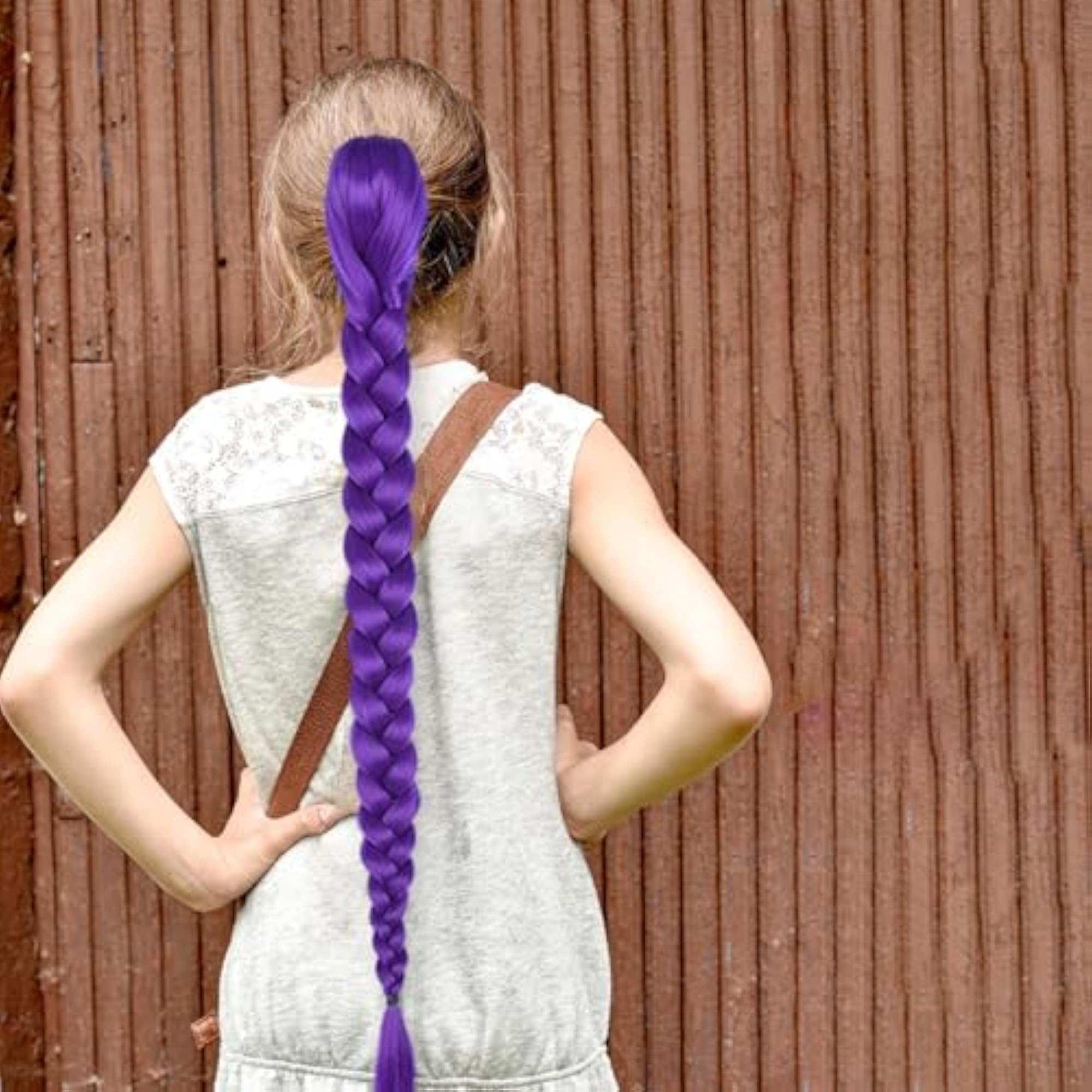 Braid Hair Extension Braided Wig for Holiday Costume Party