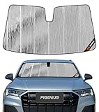 Pigenius Windshield Sun Shade for Audi Q7/SQ7 2020-2025 Front Window Sunshade - AstraGuard