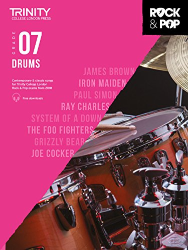 Drums Grade 7 Trinity Rock & Pop partitions avec audios inclus - 2