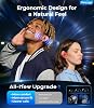 Auriculares inalámbricos, 50 h de reproducción, Bluetooth, estuche con pantalla LED, Bluetooth 5.3, IPX7, graves profundos, estéreo, con micrófono para iPhone, Android, tablet, laptop, deporte 8