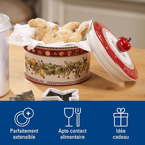 Pot de conservation Winter Bakery Delight pour éviter les biscuits ramollis