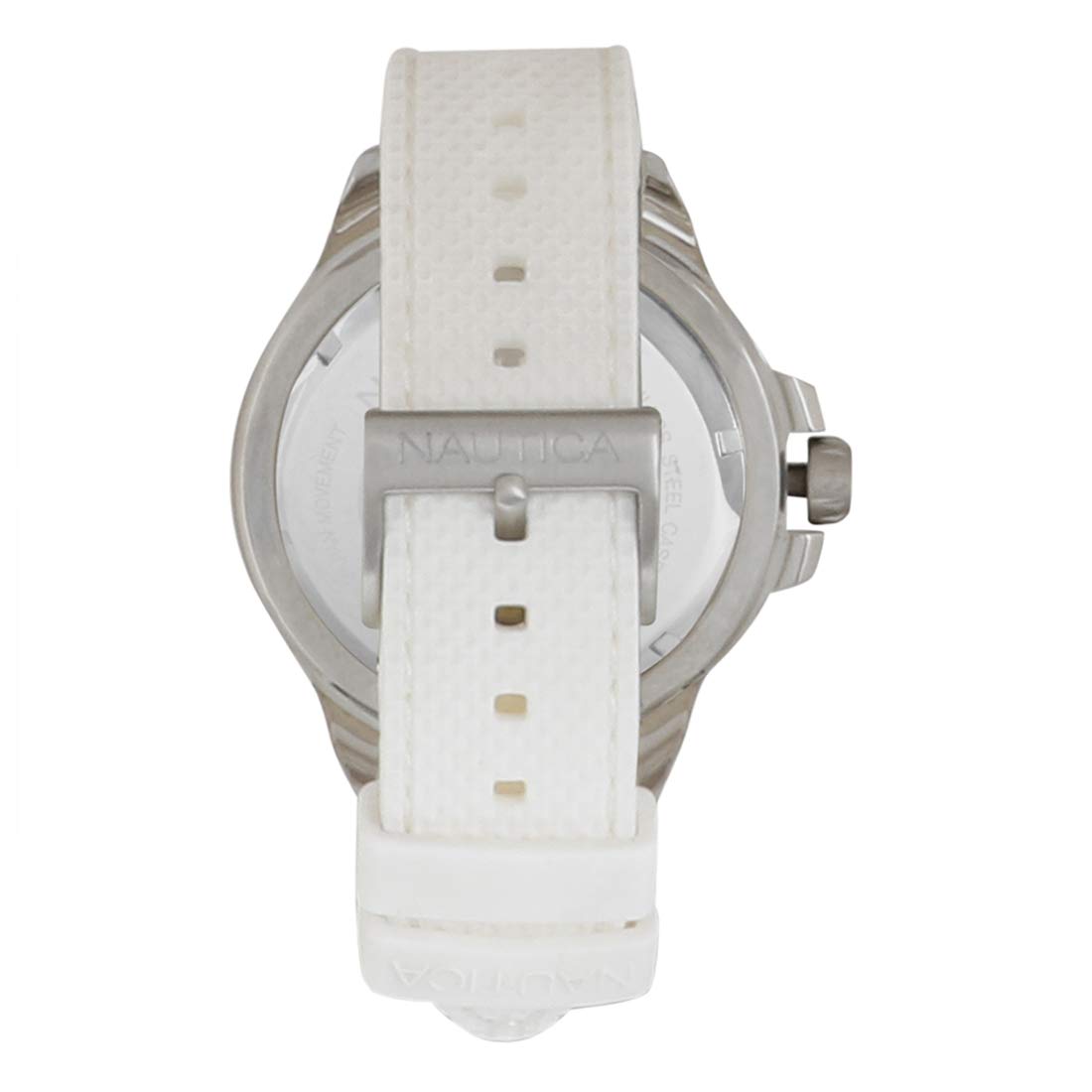 Nautica Reloj Analógico para Hombre de Cuarzo con Correa en Silicona 0656086082548
