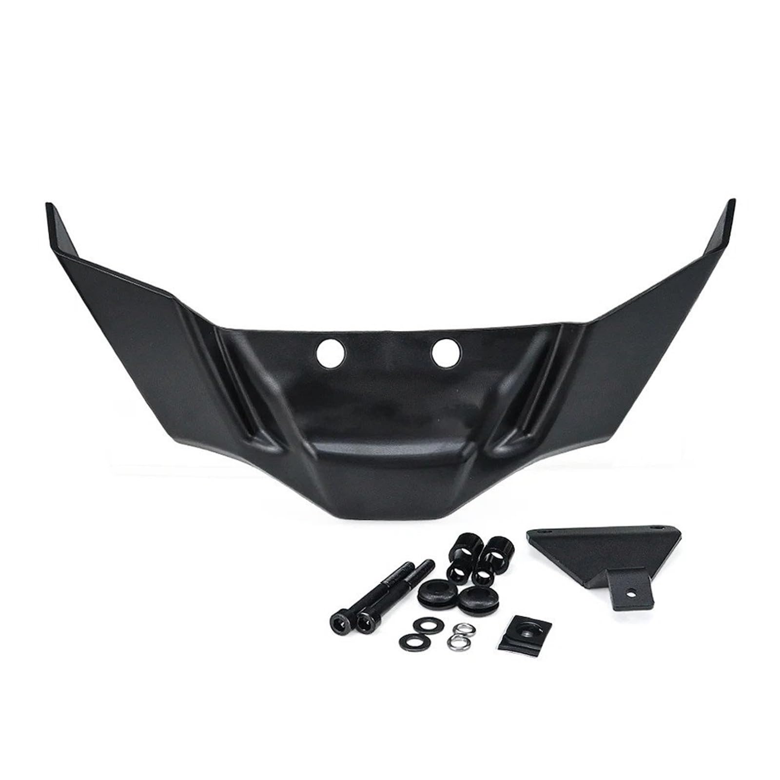 Alerones para Moto para BMW F900R F 900 R F 900R F900 R 2021 2022 Alerón Lantero Motocicleta Flector Carga Aerodinámica Snudo(Negro)