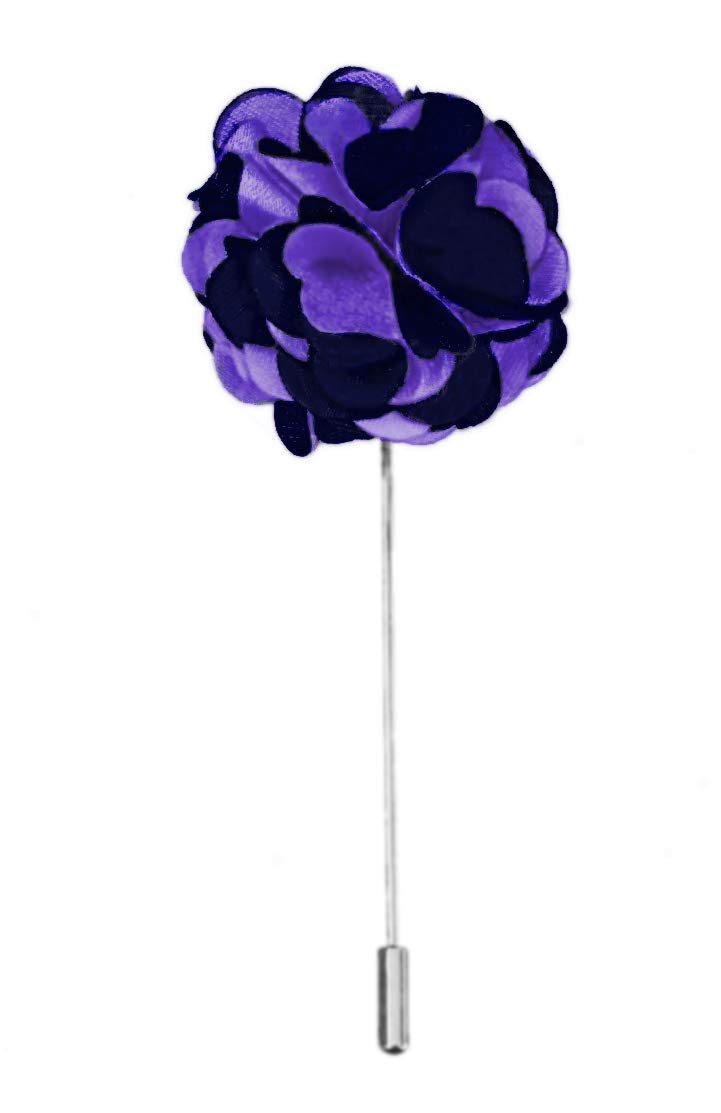 blacksmith Lavender Floral Lapel Pin for Men-picture-10
