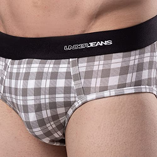 Image of Underjeans Men's Cotton Blend Regular Fit Brief