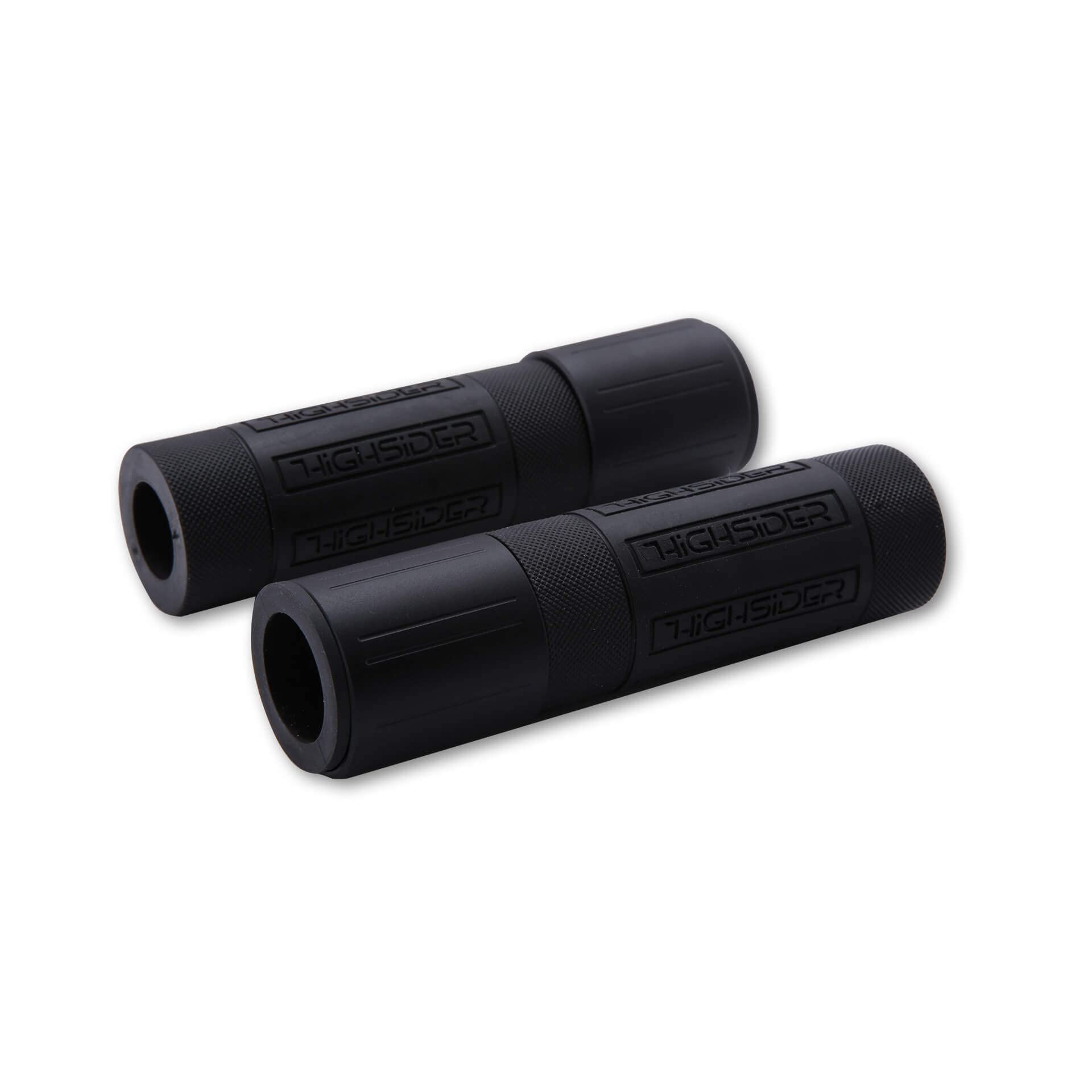 HIGHSIDER CONERO Lenkergriffgummi, 7/8 Zoll (22,2 mm), 132 mm, schwarz matt, schwarz matt