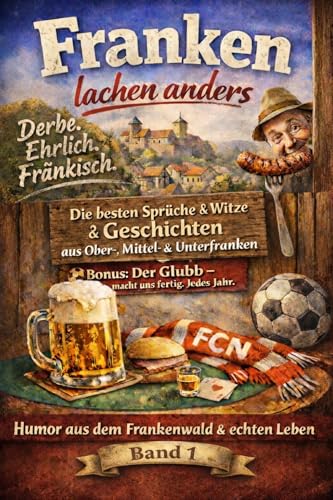 Franken lachen anders: Die besten fränkischen Witze, Sprüche & Geschichten aus dem Frankenwald