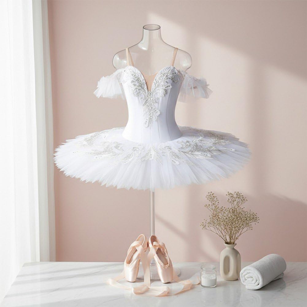 Schwanensee-ballettkleid, Ballettanzug, Professionelle Ballettbekleidung Für Auftritte, Kostüm Für Gesellschaftstänzer