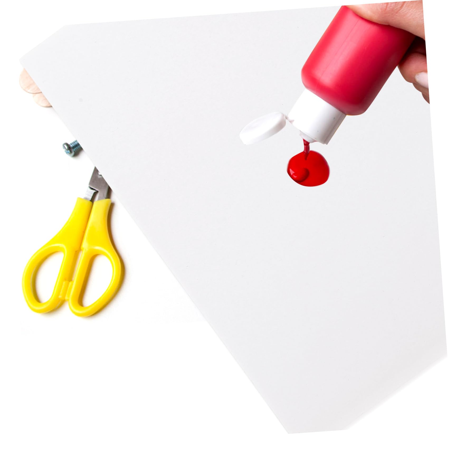 HOMSFOU 2 Sätze Leere Schaumstoffplatte Schaumwand Handwerk Leere Plakatwand Schaumstoffplatten Für Projekte Schaumunterlagen Bretter Bastelschaum Weiß Papier 10 Stück * 2