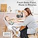 Babymoov Duo Meal Station Grey: Multi-Speed Baby Food Maker Steamer and Puree Blender, Baby Food Processor that warms & defrosts (Nutritionist Approved)