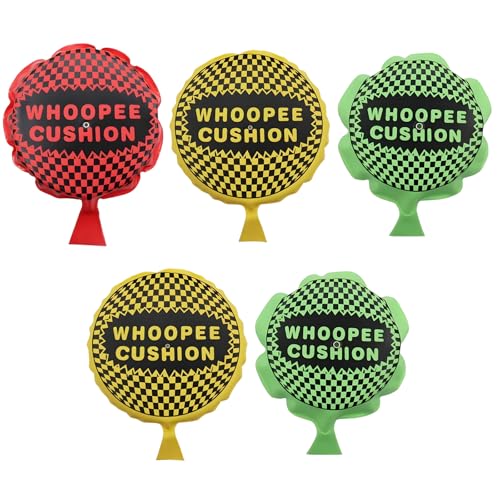 MigWoo 5 Stück Pupskissen, Furzkissen, Pupskissen Furzkissen Kinder, Streiche und Unterhaltung, Eburtstagsfeier, Feiertagsfeier Oder Tägliche Freizeit, Farbe Zufällig