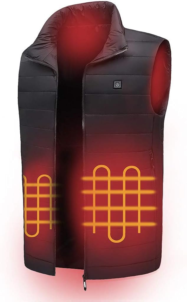 Gibobby Heated Vest for Men Women Rechargeable USB Electric Vest Jacket