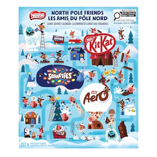 NESTLE North Pole Friends Advent Calendar, 222 g