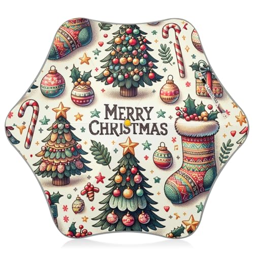 Parapluie de pluie pour enfants GAIREG motifs bas de Noël, idée cadeau utile et sécurisée