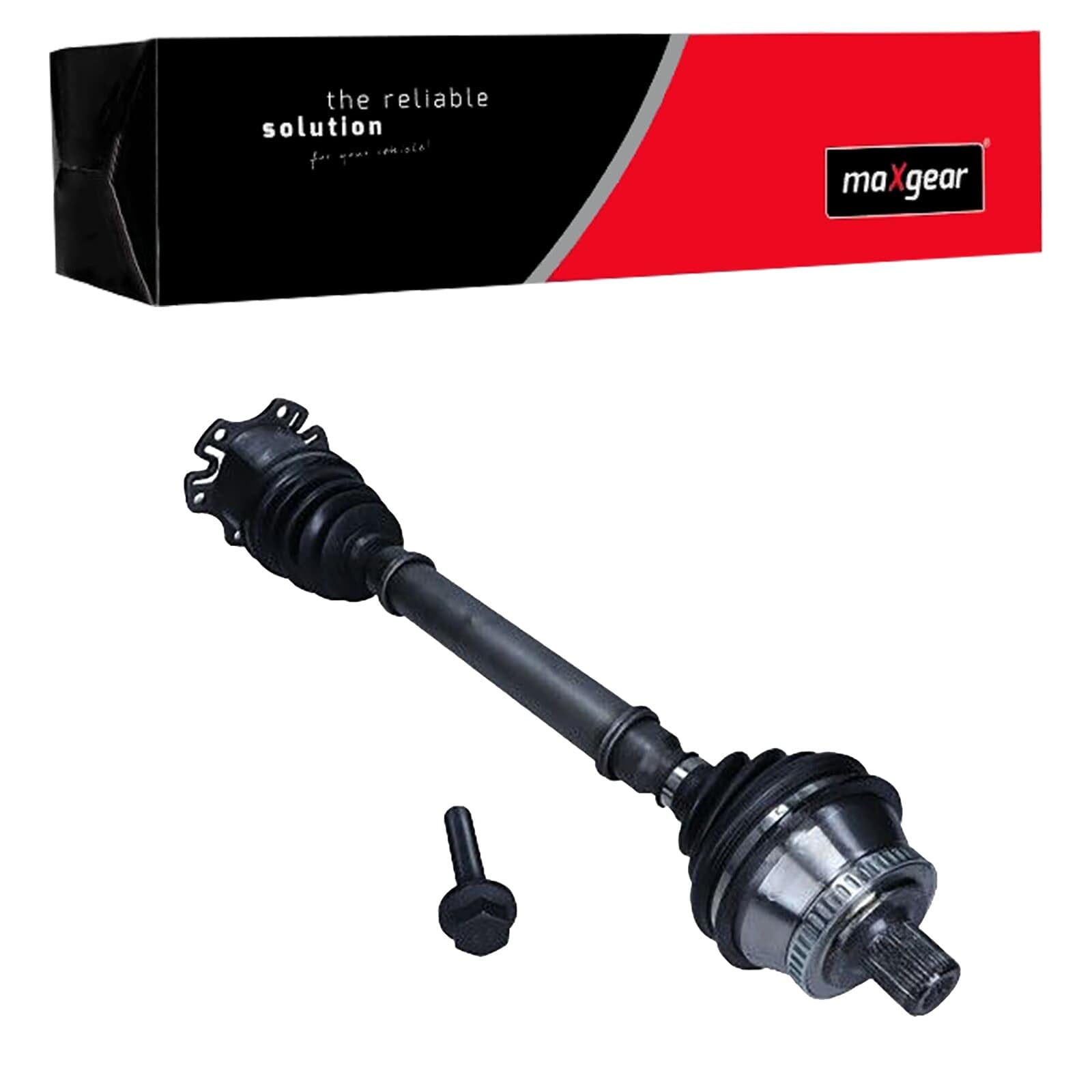 MAXGEAR Árbol de transmisión Delantero Izquierda Dentado exterior, lado de rueda: 38 Longitud: 596 mm Compatible con AUDI A4 B7 Avant 8ED 49-0886