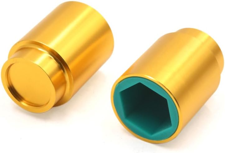 20Pcs 19mm Aluminum Alloy Car Wheel Lug Nut Bolt Hub Screw Cover Protective Cap Gold Tone (id: 062 c49 c9e 86a 0ca