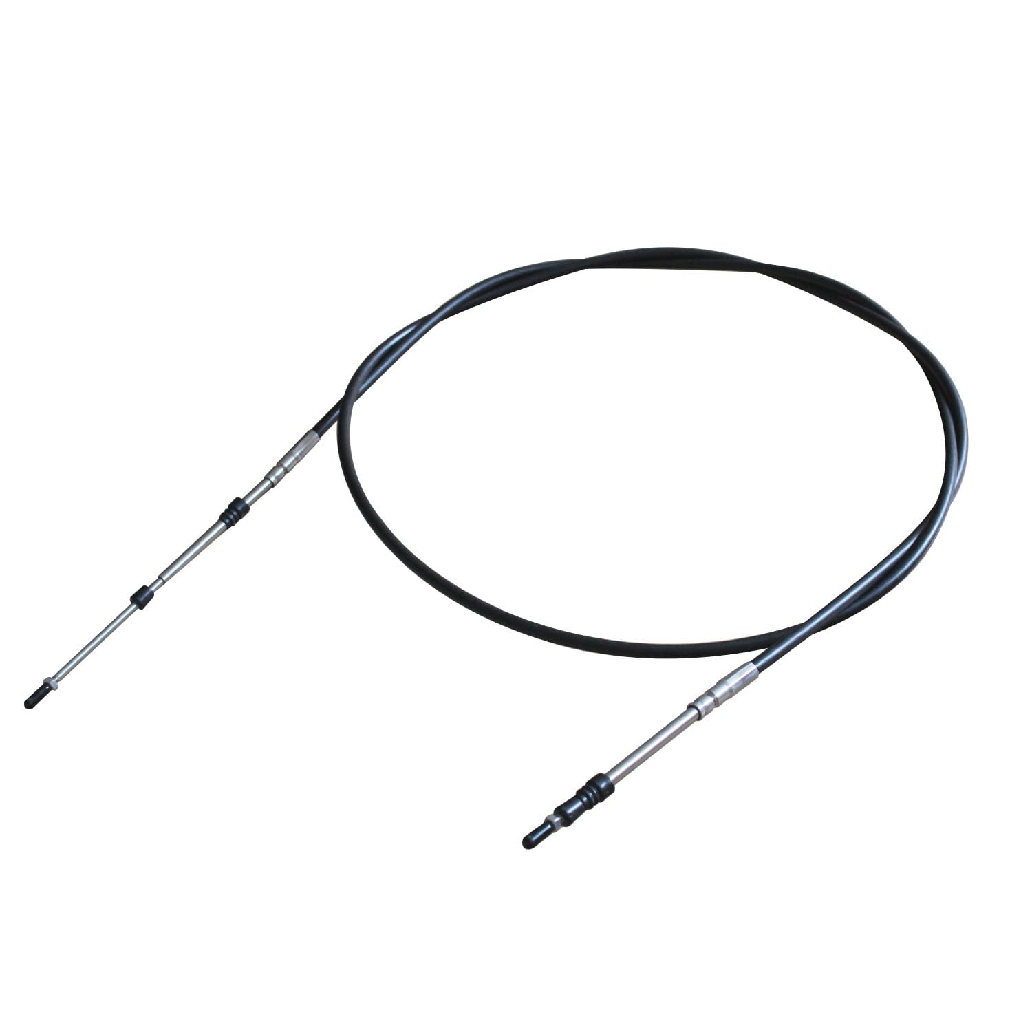 Cable de Control Manual del Acelerador para Barco 5.18-9.1m Controlador de Respuesta del Acelerador Control de Tracción Cable de Aceleración (longitud del cable 6.4m)