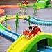 Ontel Magic Tracks Mega Xtreme with 2 Race Car and 18 ft of Flexible, Bendable Glow in the Dark Racetrack, As Seen on TV