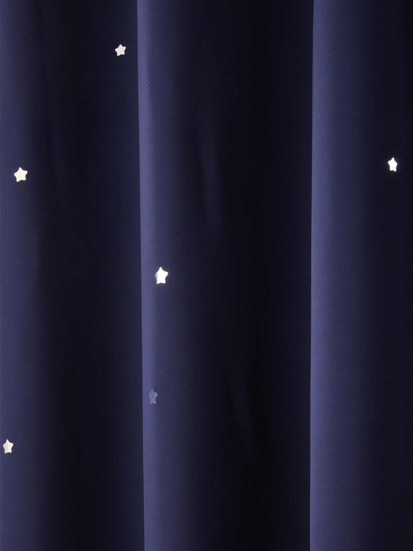 Vertbaudet Verdunkelungsvorhang, Sterne, 135 x 240 cm, Marineblau