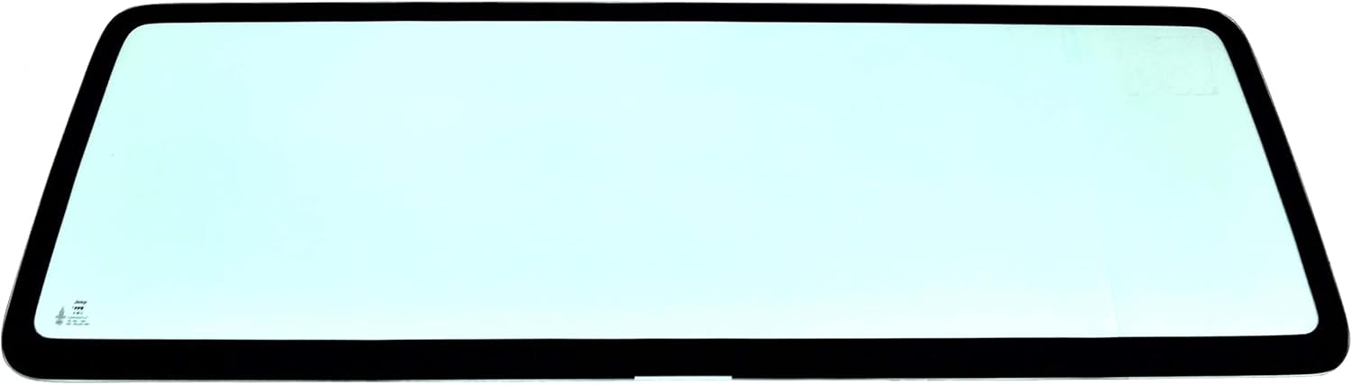 APDTY 155120 Replacement Windshield Glass (Ceramic Paint Band) Compatible With 1997-2006 Jeep Wrangler