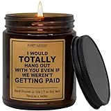 Funny Candles - Coworker Gifts for Women, Men, Work Bestie Gifts - Coworker Leaving for Friends, Birthday Best Friend Candle, Going Away Gift, Vanilla Scented, Funny Candles Made in USA
