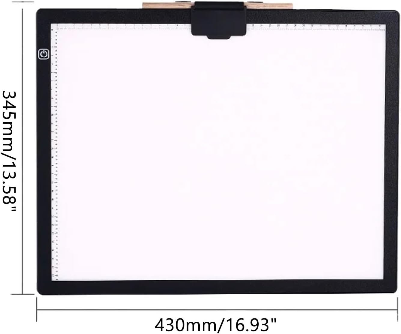 Meichoon A3 LED Magnetic Copy Board with Clip Sketching Light Pad USB Power Supply Electrodeless Dimming Suitable for Artists Drawing Animation Stencilling