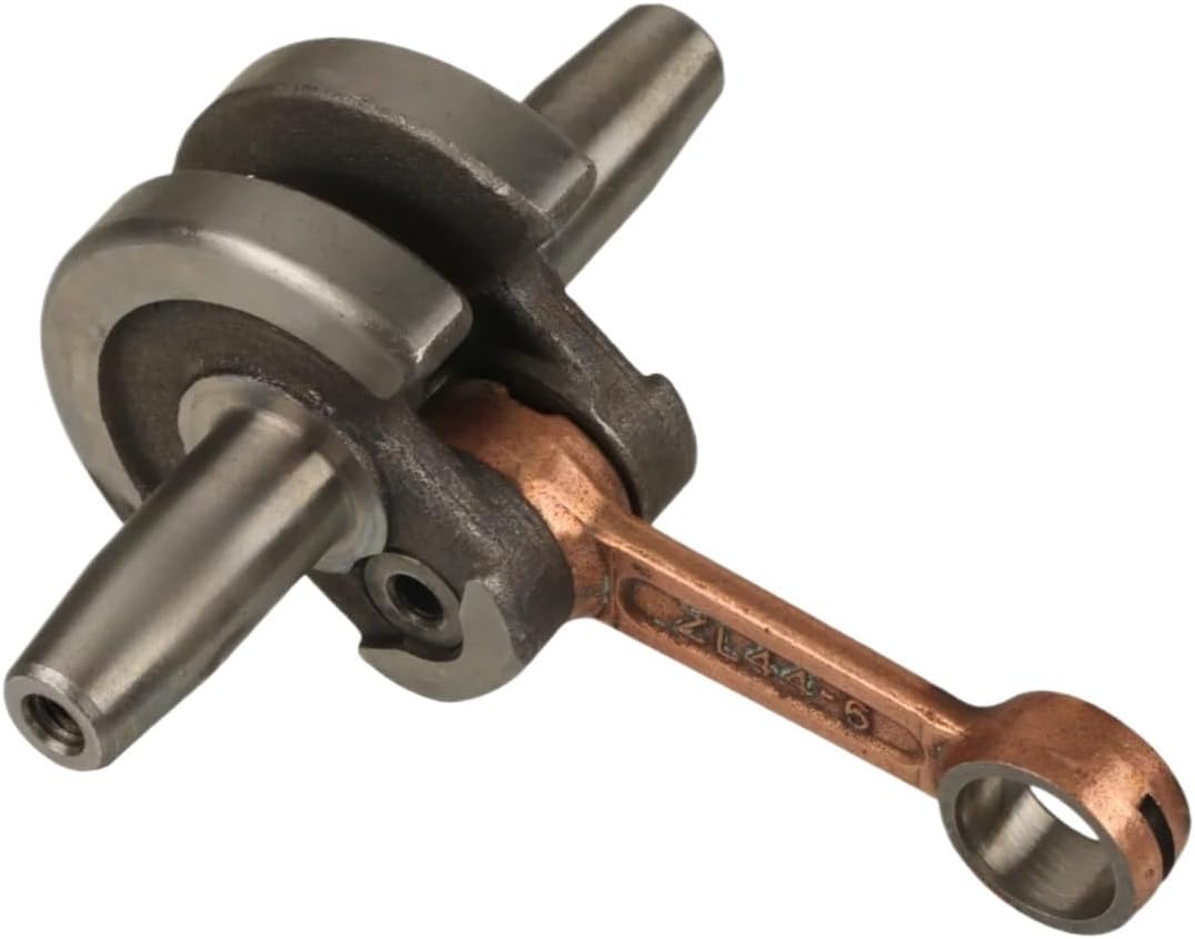 44-6 Crankshaft 2-Stroke 49cc Fits Pocket Bike Scooter Engine Dirt Bike ATV Quad Bike Motorcycle Replacement Parts(A-half circle)