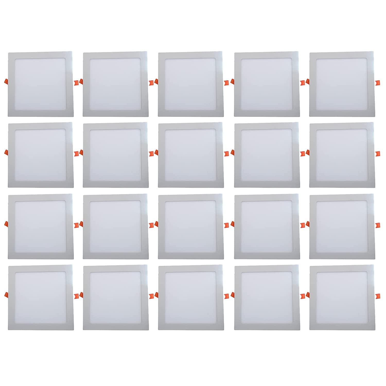 DMak 22 Watt Square 3 in 1 LED Conceal Panel Light for POP & False Ceiling - White, Warm White, Natural White (Pack of 20) (B0BRCXB61N) Amazon Price History, Amazon Price Tracker