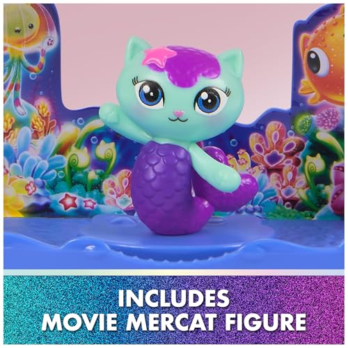 Gabby's Dollhouse The Movie, MerCat's Spa-wesome Bathroom Playset Set - image 6