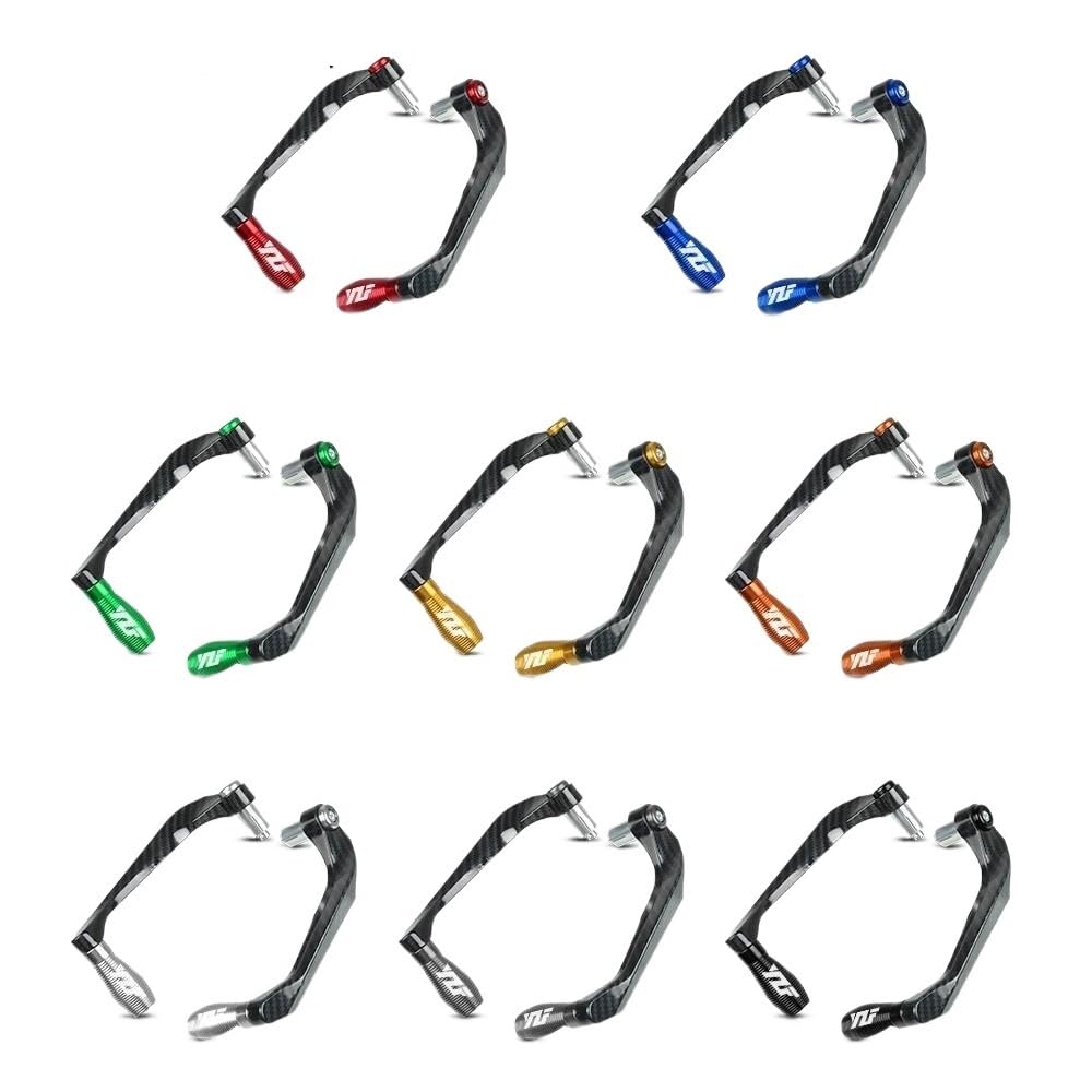 Paraleve Moto Manopole Manubrio Protezione Leve Freno Frizione Protezione Protezione Adatta Uso for Yamaha YZF R1 YZF R3 YZF R6 YZF-R1 YZF-R3 YZF-R6 R125 YZF R25 Leva Protezione Della Frizione Moto(Bl