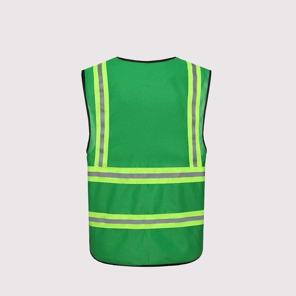 Gilet de sécurité Portable, Gilet réfléchissant ha Gilet de sécurité Gilet de sécurité léger Gilet réfléchissant en Tissu tricoté for la Course à Pied Sport Réfléchissant