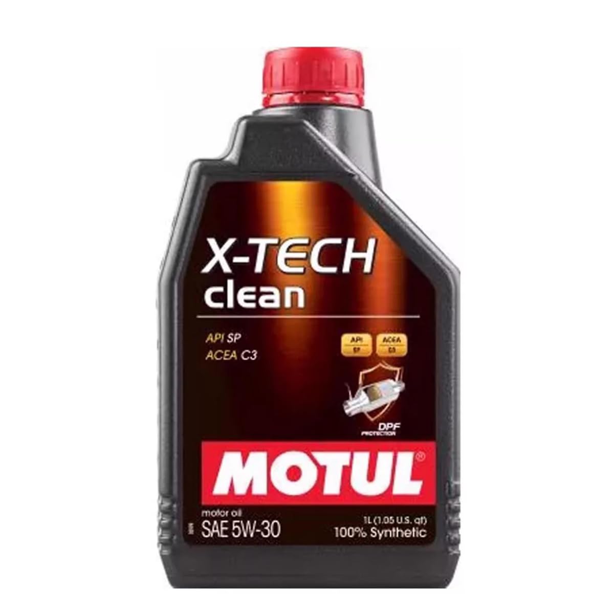 LUBRIFICANTE ÓLEO DE MOTOR - MOTUL - X-TECH CLEAN 5W-30 - SINTÉTICO - 1 LITRO