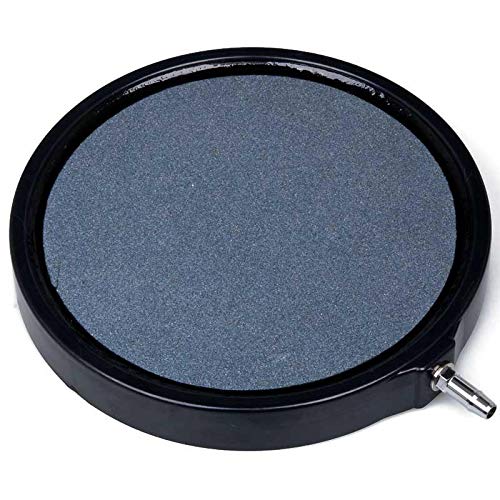 Wagner GREEN Ausströmer Hi-Oxygen Sauerstoff Belüfterstein für Teich und Aquarien. Luftstein zum Anschluss an die Luftpumpe oder Sauerstoffbelüfter, Membranpumpe oder Kolbenkompressor (Scheibe 20 cm)